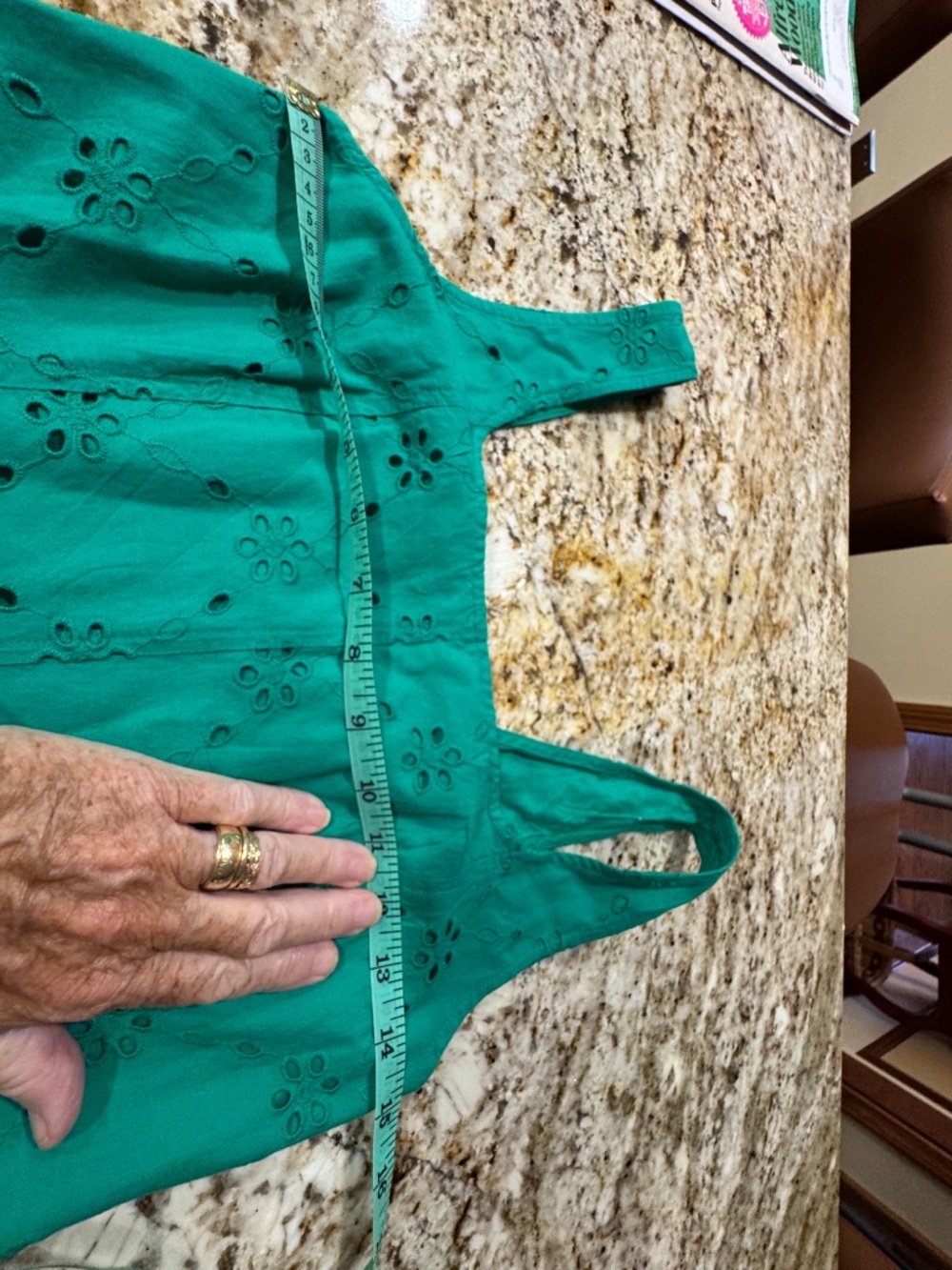 ***J Crew Factory NWT GREEN COTTON midi dress*** - Picture 12 of 15